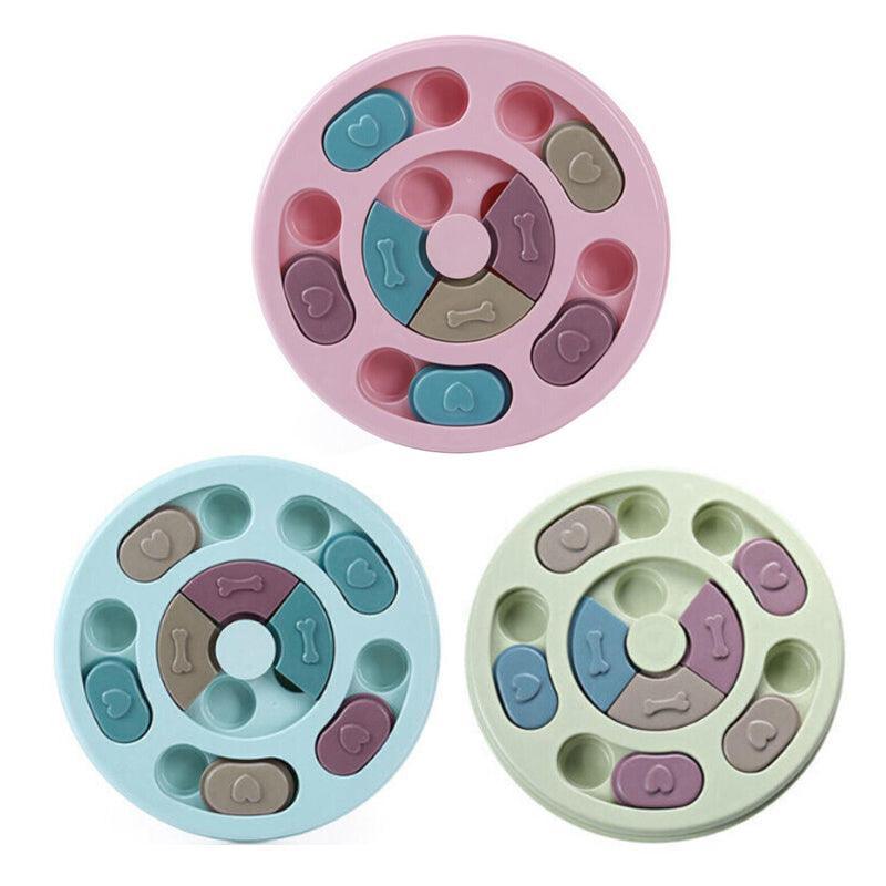 Dog Treat Dispenser Puppy Feeder Puzzle Game Interactive Toy Pet Training Supply-1