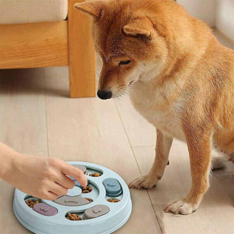 Dog Treat Dispenser Puppy Feeder Puzzle Game Interactive Toy Pet Training Supply-2