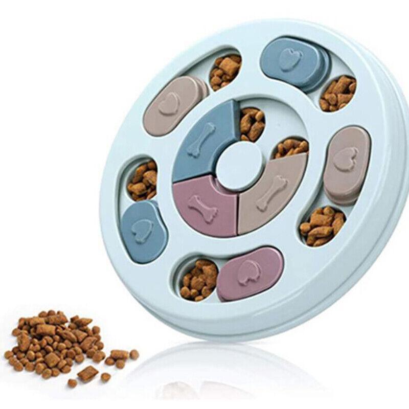 Dog Treat Dispenser Puppy Feeder Puzzle Game Interactive Toy Pet Training Supply-3