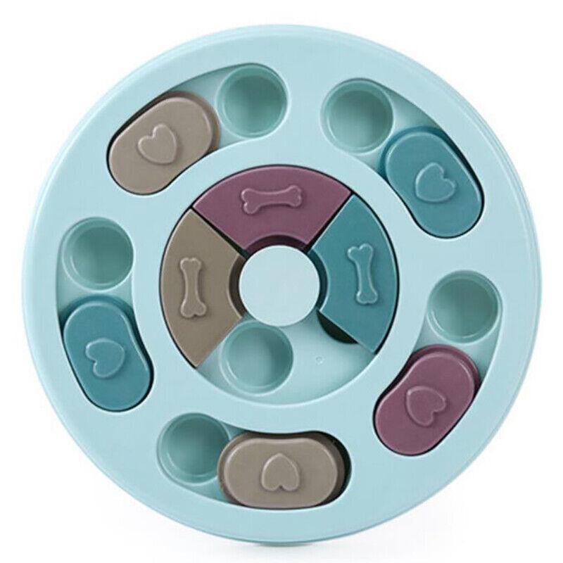 Dog Treat Dispenser Puppy Feeder Puzzle Game Interactive Toy Pet Training Supply-7