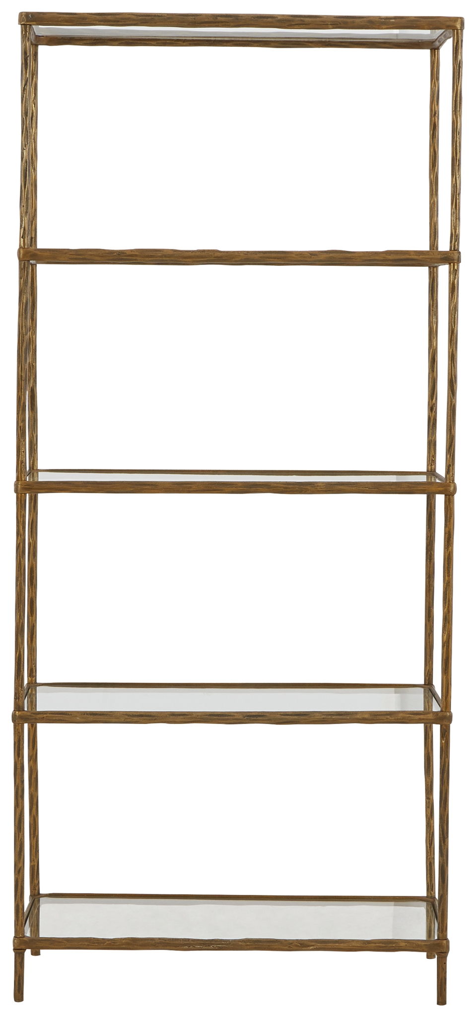 Ryandale - Bookcase - Antique Brass Finish-2