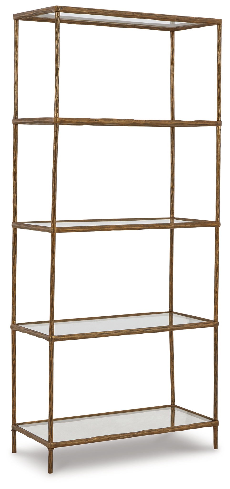 Ryandale - Bookcase - Antique Brass Finish-0