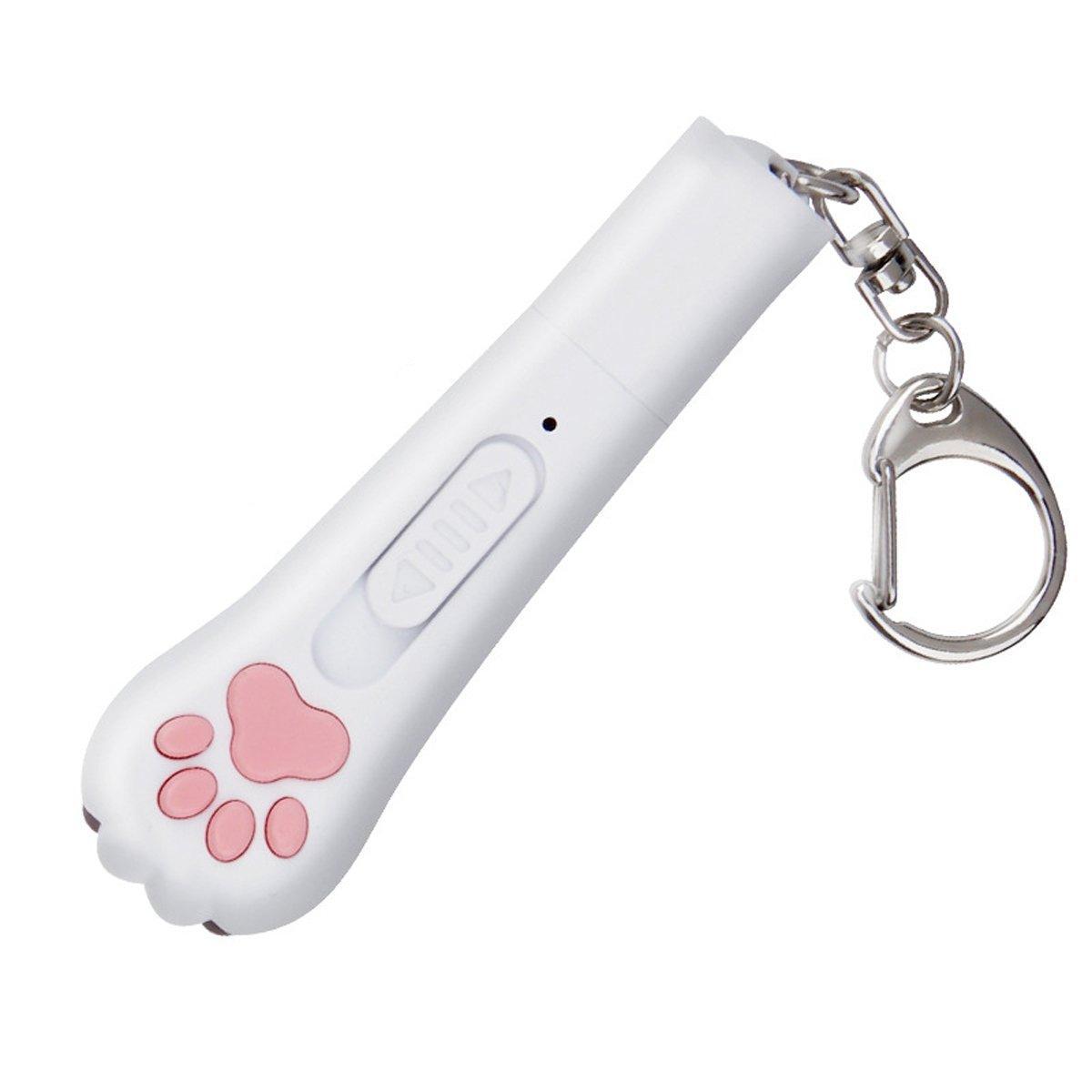 Mini Handheld Cat Claw Teasing Toy Interactive Pet Play Wand for Kitten Exercise-6