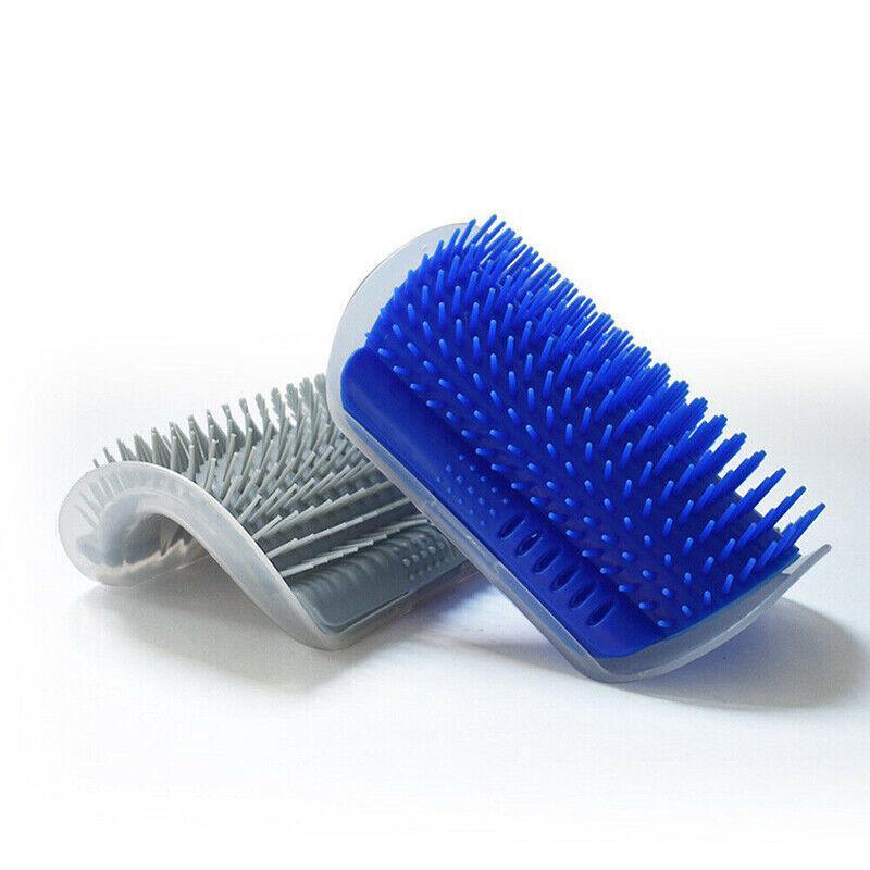 Pet Cat Self Massage Brush Comb Scratcher Wall Corner Self Groomer Grooming Toys-3