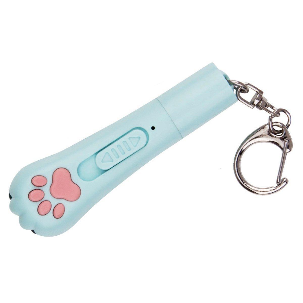 Mini Handheld Cat Claw Teasing Toy Interactive Pet Play Wand for Kitten Exercise-7