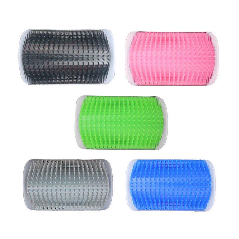 Pet Cat Self Massage Brush Comb Scratcher Wall Corner Self Groomer Grooming Toys-1