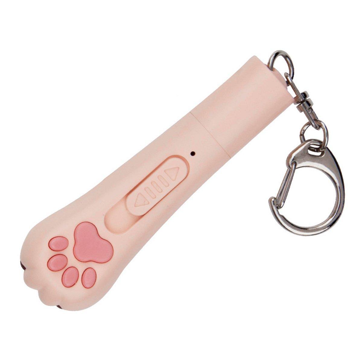 Mini Handheld Cat Claw Teasing Toy Interactive Pet Play Wand for Kitten Exercise-8