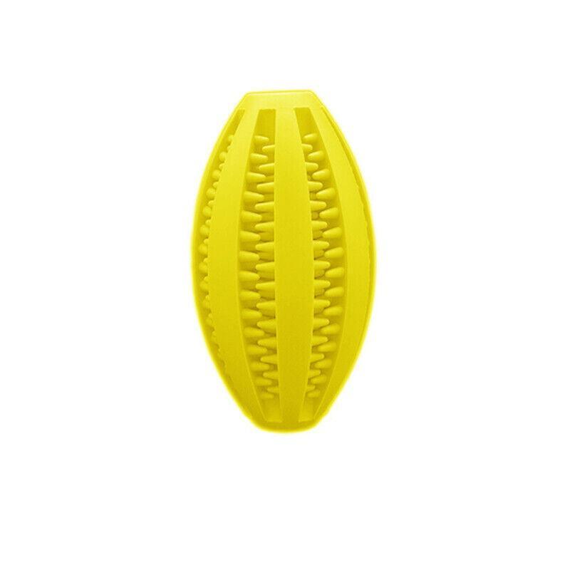 Dog Chew Toy Rubber Ball Treat Dispenser Dental Cleaning Training Play Ball-17