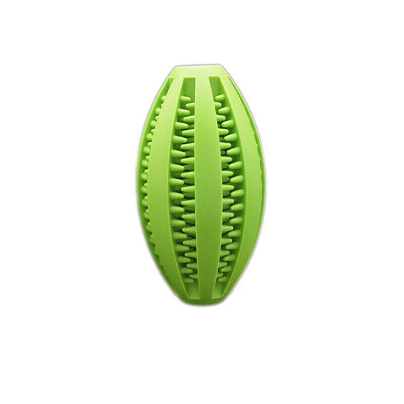Dog Chew Toy Rubber Ball Treat Dispenser Dental Cleaning Training Play Ball-19
